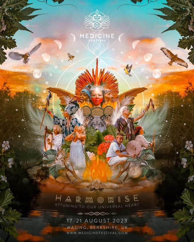 Medicine Festival Harmonise promotional artwork